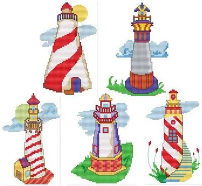 Whimsical Lighthouses